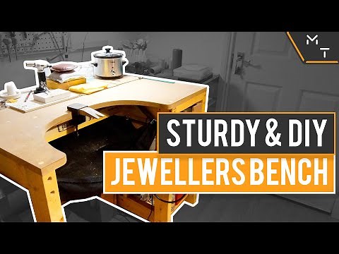 How To Build A Jewellers Bench / DIY Jewellery Workbench