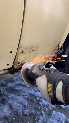 If it’s old there’s huge potential for there to be rust somewhere #shoplife | Austin J Johnson
