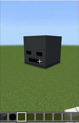Minecraft Tutorial: How To Build A Wither Skeleton Skull