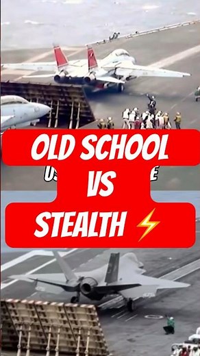 F-35 vs F-14 Carrier Launch 🚀 Which Looks More Epic?