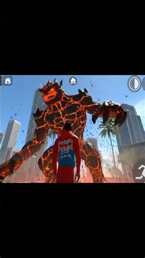 Lava wala monster -indian bike game is 3d gaming gta #viral #shortvideos