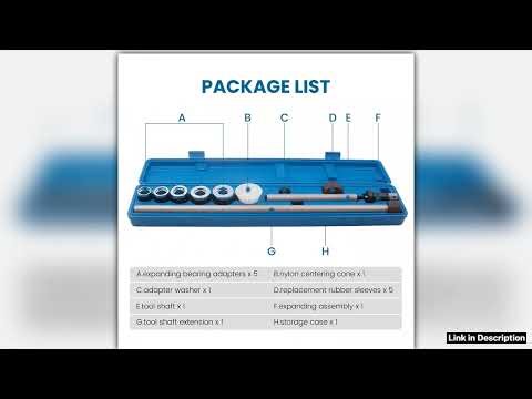 Universal Engine Camshaft Cam Bearing Tool Installation Removal Kit for Vehicles 1125 269 Carry Cas