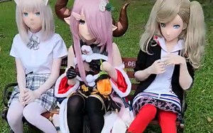 【琪咕咪】kigurumi萌娘喝不了水啦