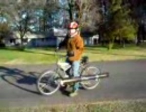 jet bike,75 MPH Maddox new pulsejets