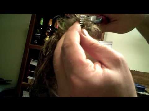 How to untangle your hair from a comb