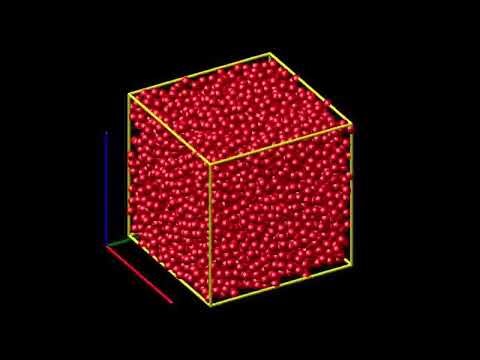 LAMMPS Molecular Dynamics Simulation: Example Case - melt