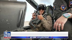 626K views · 24K reactions | WATCH: Lara Trump flies in an F-18 fighter jet on My View with Lara Trump. | Fox News | Facebook