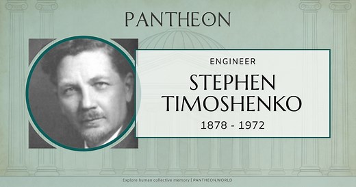 Stephen Timoshenko Biography | Pantheon