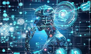 A concept of artificial intelligence (AI). A concept of deep learning. A concept of GUI (Graphical User Interface