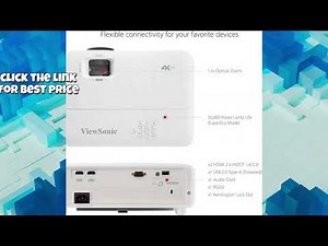 Prime Day: ViewSonic PX701-4K Projector Review | True 4K UHD Home Theater Projector with 3200 Lumens
