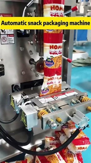Automatic snack packaging machine factory#snackpackagingmachine