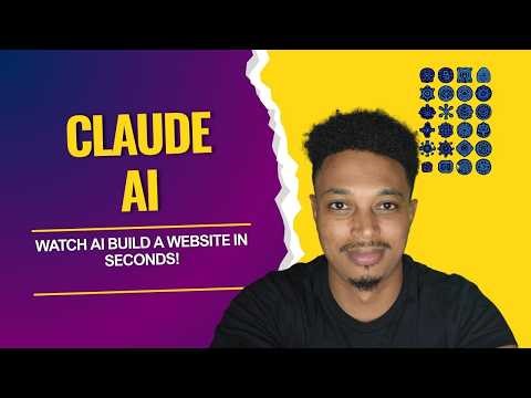 Claude AI በመጠቀም Web App ፈጠርኩ | AI Coding Tutorial