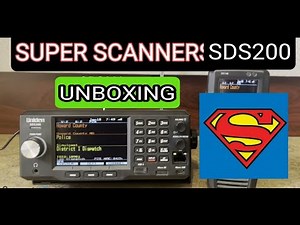 UNIDEN SDS200E - UK , UNBOXING