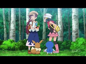 Pokemon Master Journeys - "Dawn and Chloe are angry at each other"