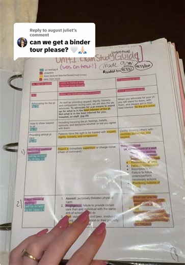 Essential Nursing School Binder Organization Tips