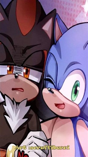 Sonic & Shadow … friends? -comic dub #sonicthehedgehog