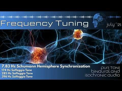7.83 Hz Schumann Hemi Sync / Increase Flow State / Binaural & Isochronic Beats / Frequency Tuning