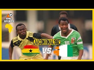 AFCON 1992 FINAL 🏆 GHANA⭐🆚 IVORY COAST🐘 | Most Dramatic Ending Ever #rmc_sports
