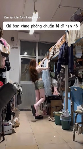 3.4M views · 28K reactions | Khi bạn cùng phòng chuẩn bị đi hẹn hò #makeup #skincare #duongda #xuhuong #viral #tips #beautytips #tipsforgirls | Làm Đẹp Nhanh | Facebook