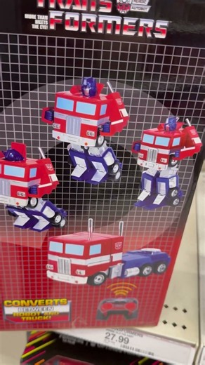 TRANSFORMERS Autobot Optimus Prime Converting RC Remote Control Robot Truck Toy Lights Voice Sound