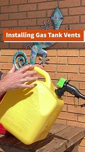 Stop Spilling Fuel, Easy Gas Tank Vent Install. #gas #gastank #gasvent #vent #ventinstall | Piney Grove Homestead and Mini Farm