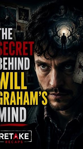The Secret Behind Will Graham's Mind 🤯 | Hannibal Explained | #Shorts #ytshorts #retakerecaps