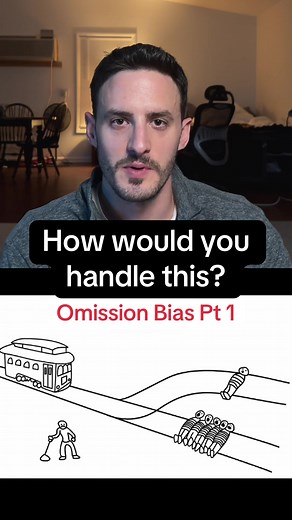 Exploring Omission Bias with the Trolley Problem
