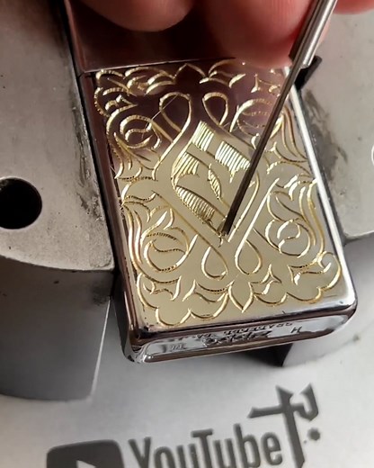 This guy puts the coolest custom engraving on people's lighters🔥🔥 | UNILAD Tech
