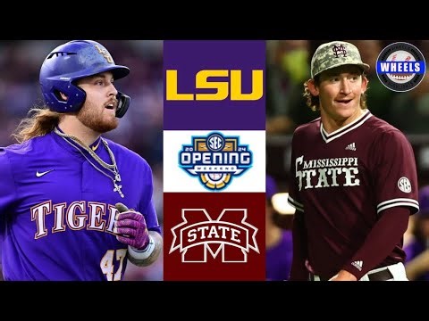 #2 LSU vs Mississippi State Highlights | 2024 College Baseball Highlights
