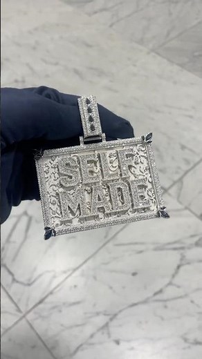 Custom VVS Self Made Pendant In Detail