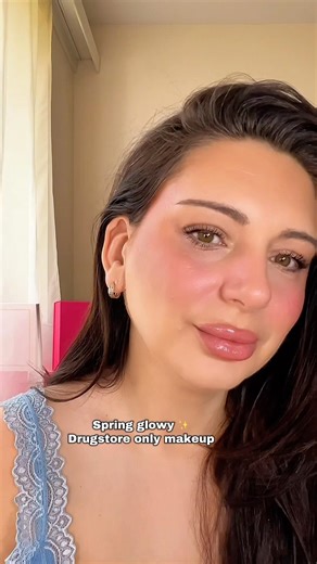 Glowy spring makeup tutorial | quick and easy spring makeup #beautyshorts #makeup #beautycommunity