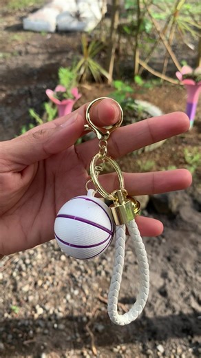 Miniature Basketball and Baseball Keychains for Men