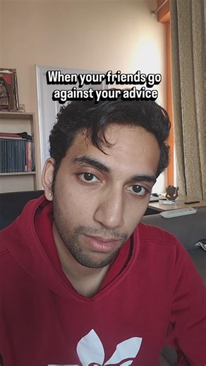 when your friends go against your advice #viral #comedy