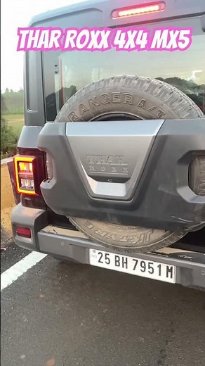 “Mahindra Thar Roxx 4x4 MX5 🚙 | Power, Style & Offroad King of India 🔥”#tharroxxmx5 #automobile