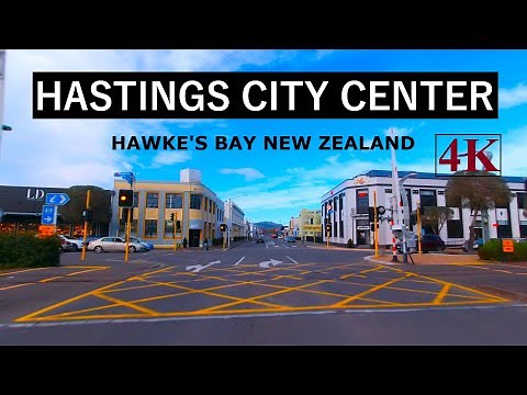 Hastings Hawke's Bay, New Zealand 4K