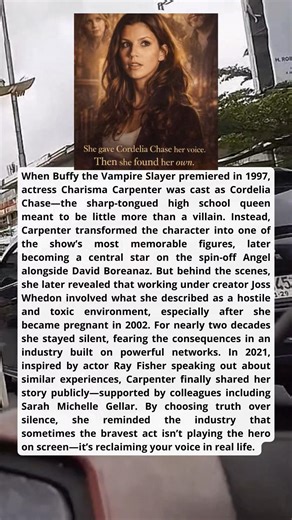 she gave Cordelia Chase her voice #charismacarpenter #shorts