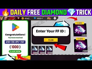 FREE REDEEM CODE | FF DIAMOND | HOW TO GET DIAMONDS IN FREE FIRE | FF MAX DIAMONDS