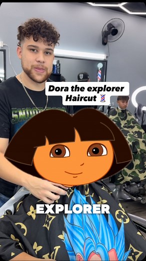 Las Vegas Barber (Edwin Beltran) on Instagram: "Bro wanted a new look because everyone call him dora the explorer… Las Vegas Nv 📍 looking for a BARBER?💈 * Link is on my BIOO to make your appointment 📅📲📲 #Viral #lasvegas #nevada #lasvegasbarber #explorepage #barbershop #hendersonnv #renobarber #summerliniv #barberpost #vegas #mesquitebarber #barberlife #fade #lineup #newmexicobarbers #newhairstyle #barbervideos #trendinghair #coloradobarber #utahbarber #arizonabarber #bayarebarber #sacbarber