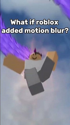 What if roblox added motion blur? #roblox #thestrongestbattlegrounds