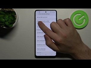 How to Remove SIM PIN from SIM Card in Samsung Galaxy A51? Del...