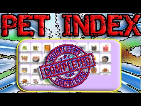 BEST WAY TO COMPLETE THE PET INDEX!! Roblox Slashing Simulator