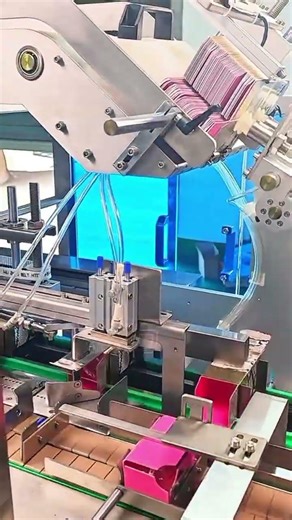 Automatic High-Speed Cartoning Machine in Action