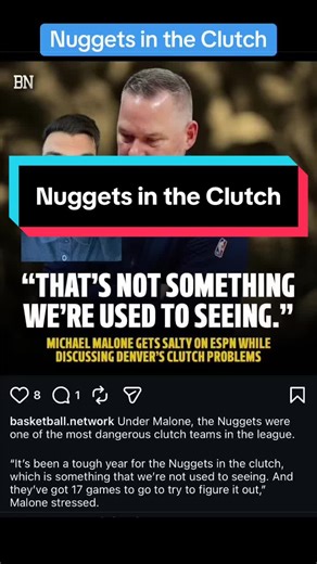 Nuggets in the Clutch: NBA Highlights and Analysis