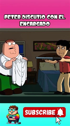 Peter tuvo una discusión con un empleado de la tienda😁 #shorts