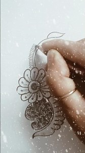 pencil Mehndi drawing 🥰 Mehandi drawing 💕#mehmdi