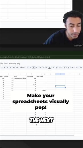 Conditional formatting makes spreadsheets pop! Red/green cells at a glance. Analyze data faster. #SpreadsheetTips #DataViz #ProductivityHacks #CoderTrader