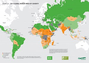 Map: The World’s Most Hungry Countries