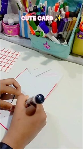 DIY Cute Mini Card 💌✨ | Easy & Aesthetic #diy #shorts #handmade