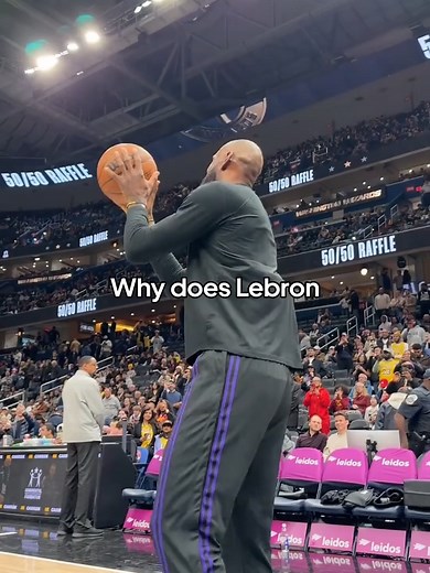 LeBron's Innovative Warmup Routine Revealed
