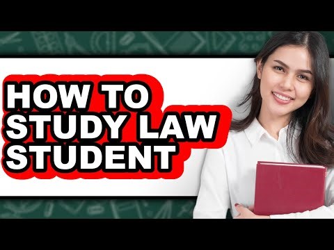 How to Study Law Student (Full Guide)